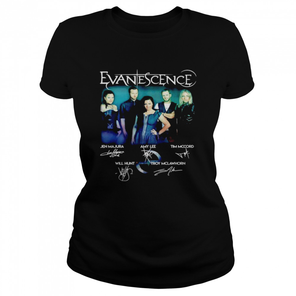 Evane Scence Signatures Shirt 1 » Cool Gifts for You - Mfamilygift Evane Scence Signatures Shirt 1