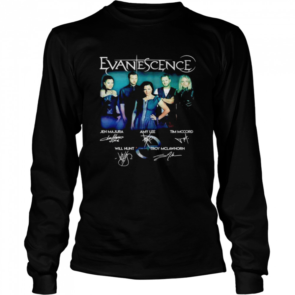 Evane Scence Signatures Shirt 2 » Cool Gifts for You - Mfamilygift Evane Scence Signatures Shirt 2