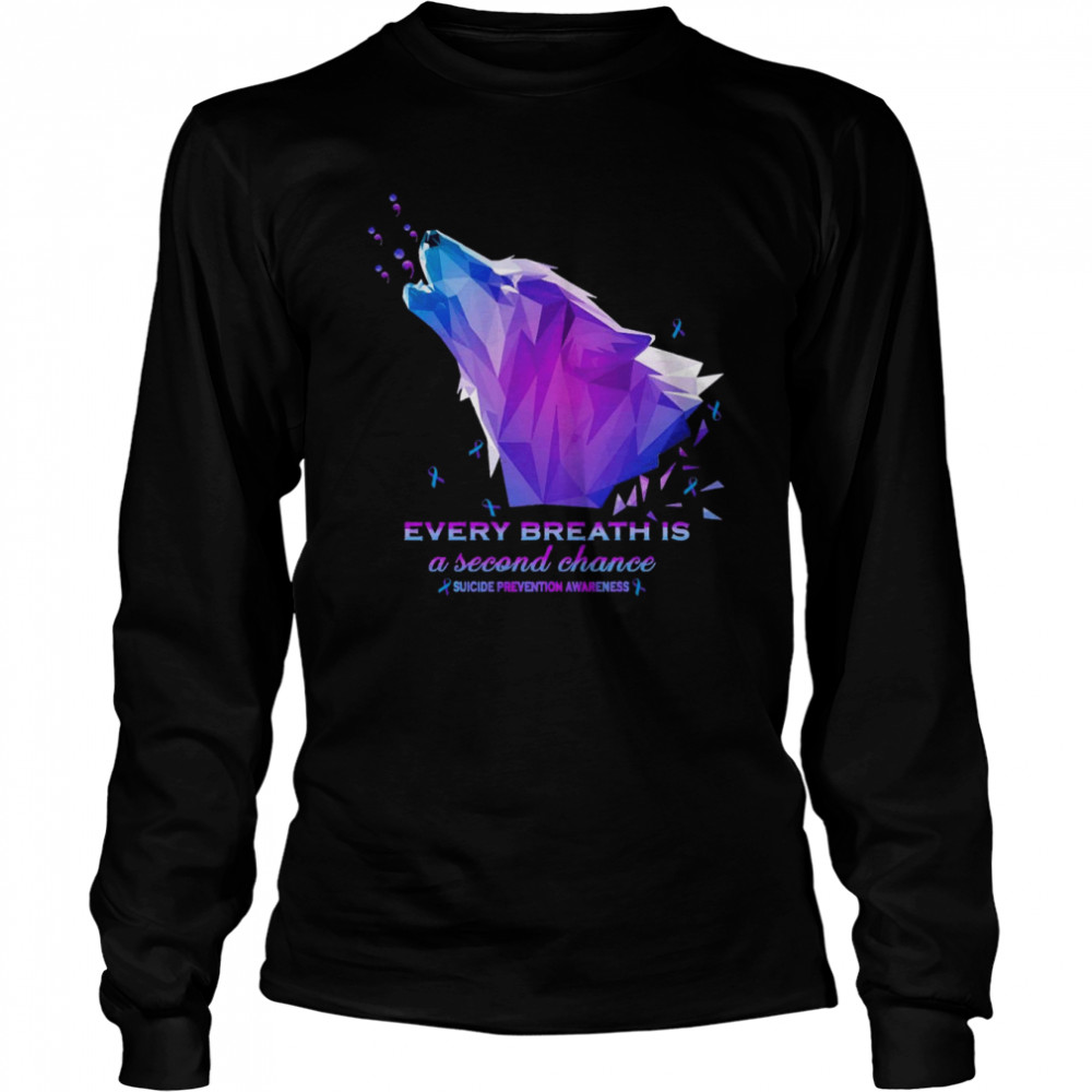 Every Breath Is A Second Chance Suicide Prevention Awareness Shirt 2 » Cool Gifts for You - Mfamilygift Every Breath Is A Second Chance Suicide Prevention Awareness Shirt 2