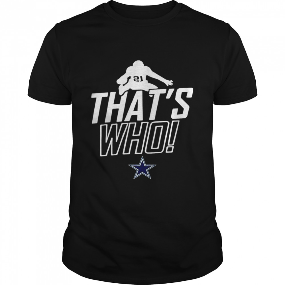 Ezekiel Elliott That’S Who Dallas Cowboys Shirt