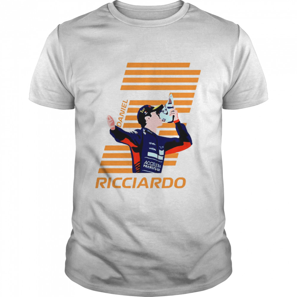 F1 2022 Daniel Ricciardo Formula One Mclaren Racing Shirt