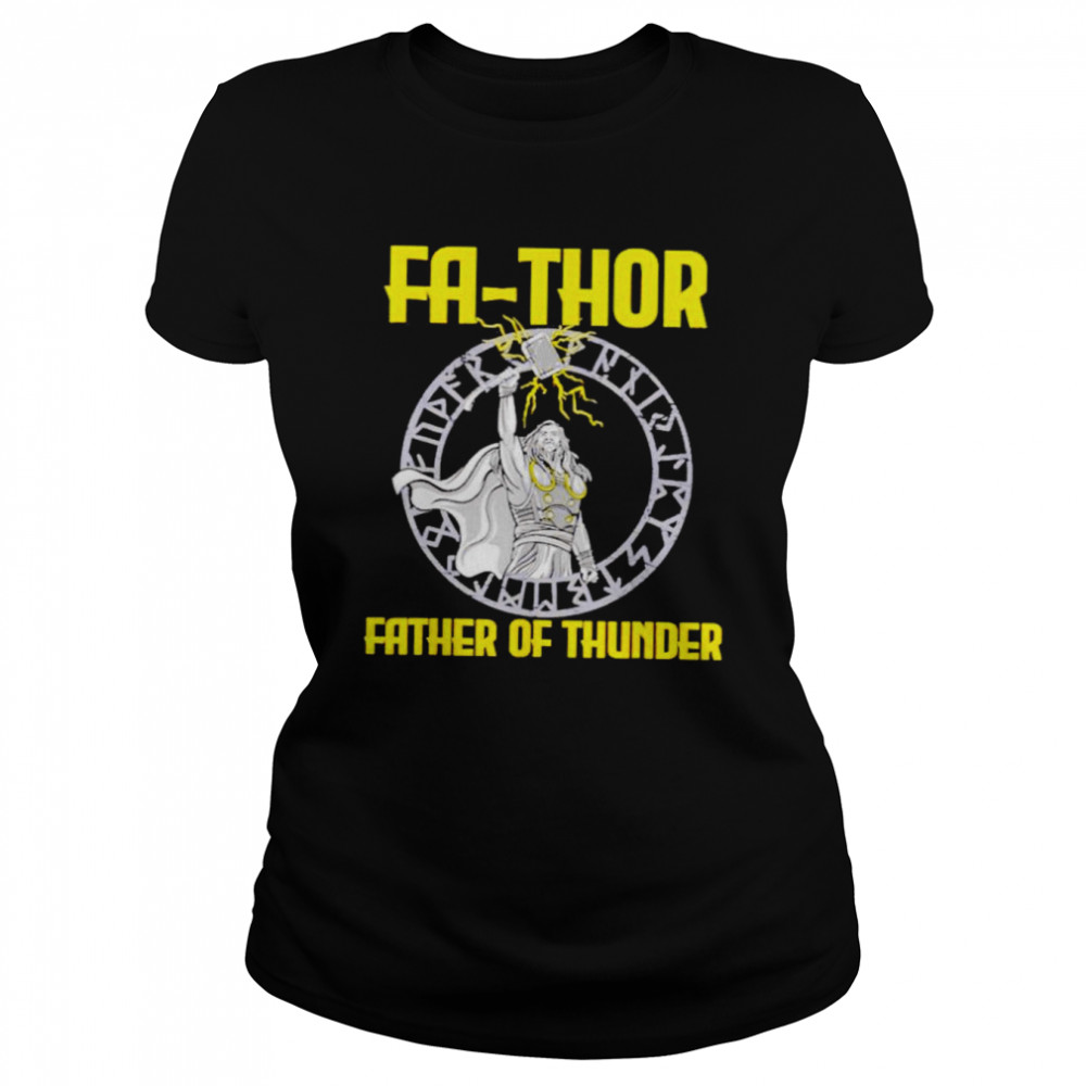 Fa-Thor Father Of Thunder Shirt 1 » Cool Gifts for You - Mfamilygift Fa-Thor Father Of Thunder Shirt 1