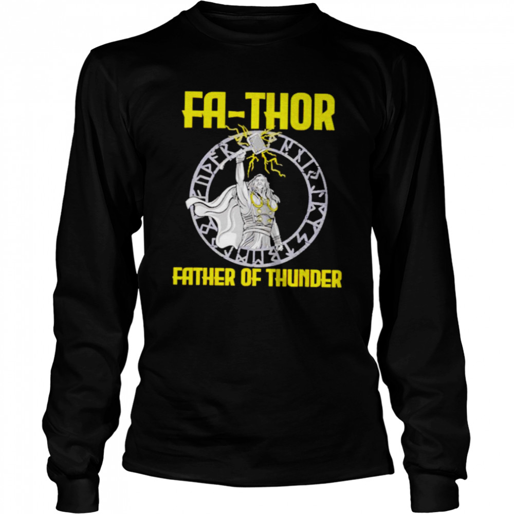 Fa-Thor Father Of Thunder Shirt 2 » Cool Gifts for You - Mfamilygift Fa-Thor Father Of Thunder Shirt 2