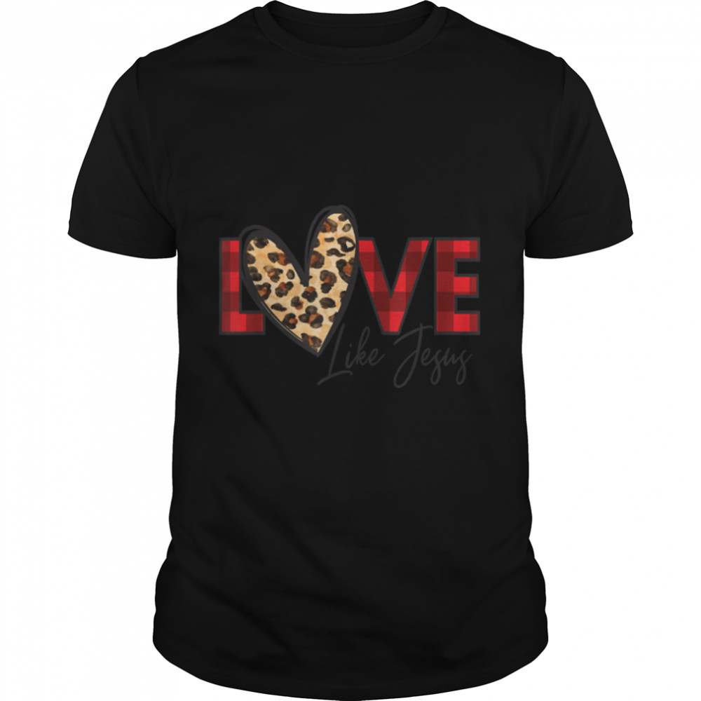 Faith Bible Blessed Christian Cheeta Leopard Love Like Jesus T-Shirt B09wcv6y1d Faith Bible Blessed Christian Cheeta Leopard Love Like Jesus T-Shirt B09wcv6y1d