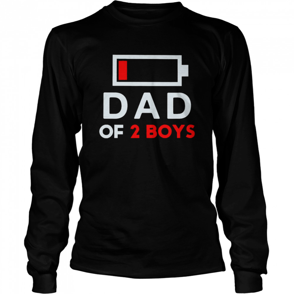 Family Lover Dad Of 2 Boys Shirt 2 » Cool Gifts for You - Mfamilygift Family Lover Dad Of 2 Boys Shirt 2