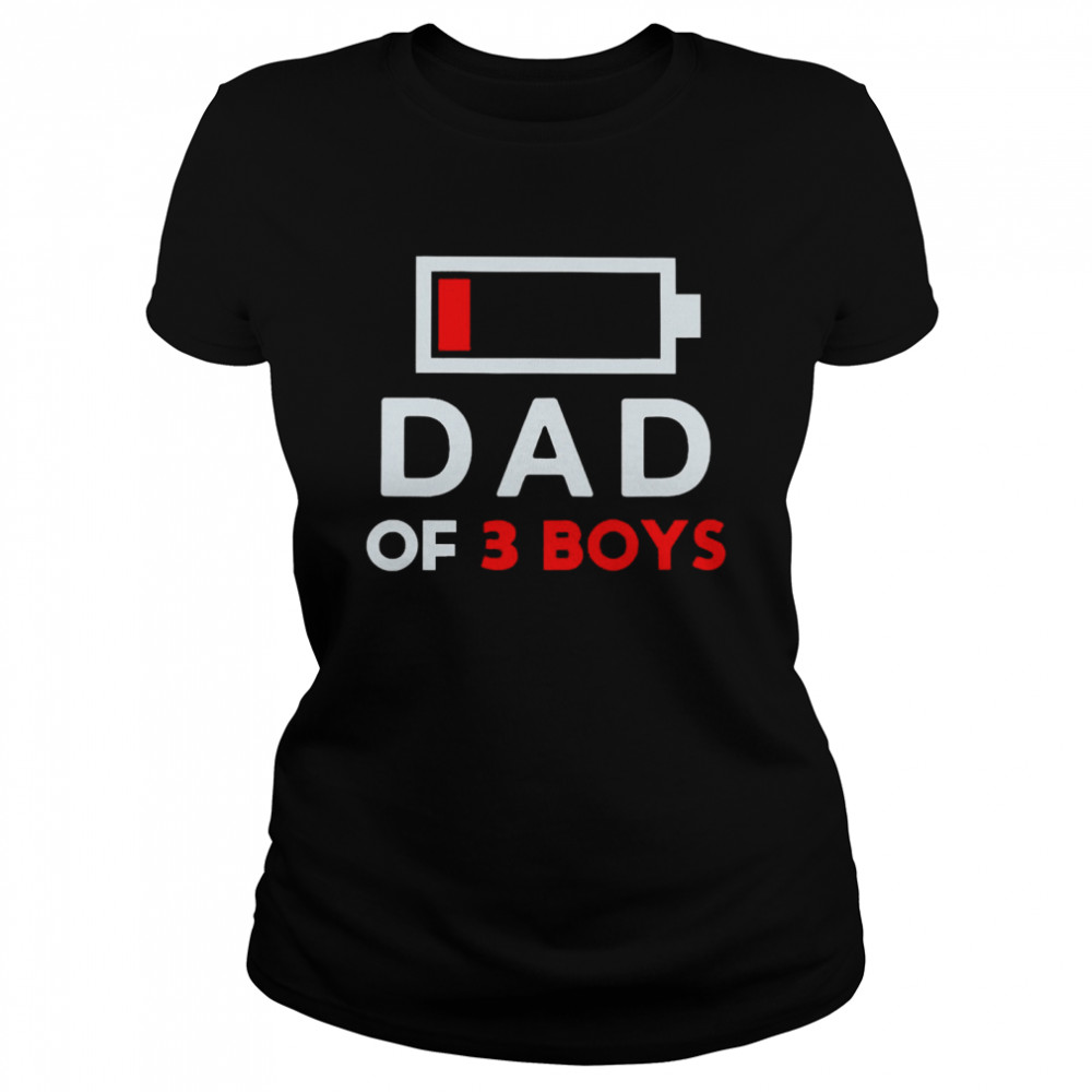 Family Lover Dad Of 3 Boys Shirt 1 » Cool Gifts for You - Mfamilygift Family Lover Dad Of 3 Boys Shirt 1