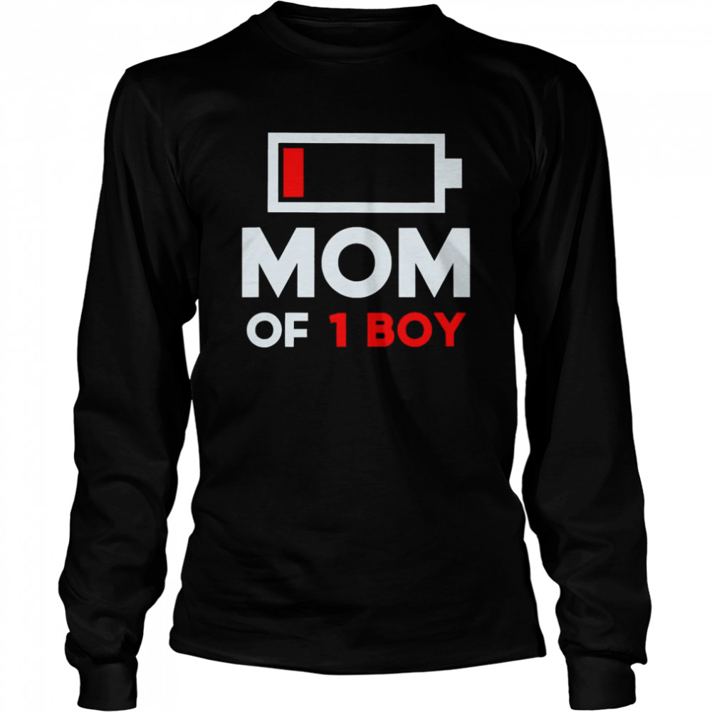Family Lover Mom Of 1 Boy Shirt 2 » Cool Gifts for You - Mfamilygift Family Lover Mom Of 1 Boy Shirt 2