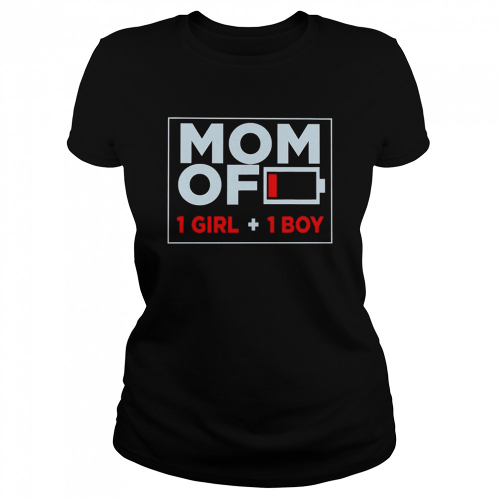 Family Lover Mom Of 1 Girl And 1 Boy Shirt 1 » Cool Gifts for You - Mfamilygift Family Lover Mom Of 1 Girl And 1 Boy Shirt 1