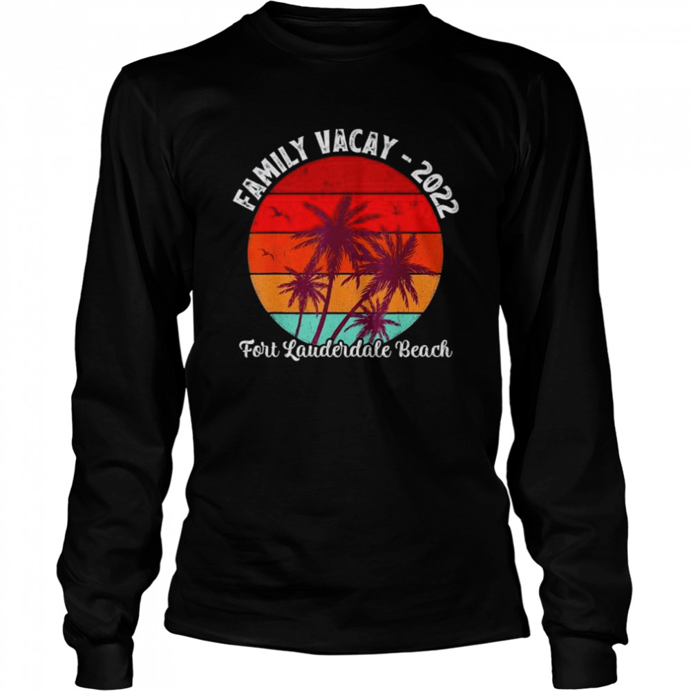 Family Vacation 2022 Vintage Florida Fort Lauderdale Beach Shirt 2 » Cool Gifts for You - Mfamilygift Family Vacation 2022 Vintage Florida Fort Lauderdale Beach Shirt 2