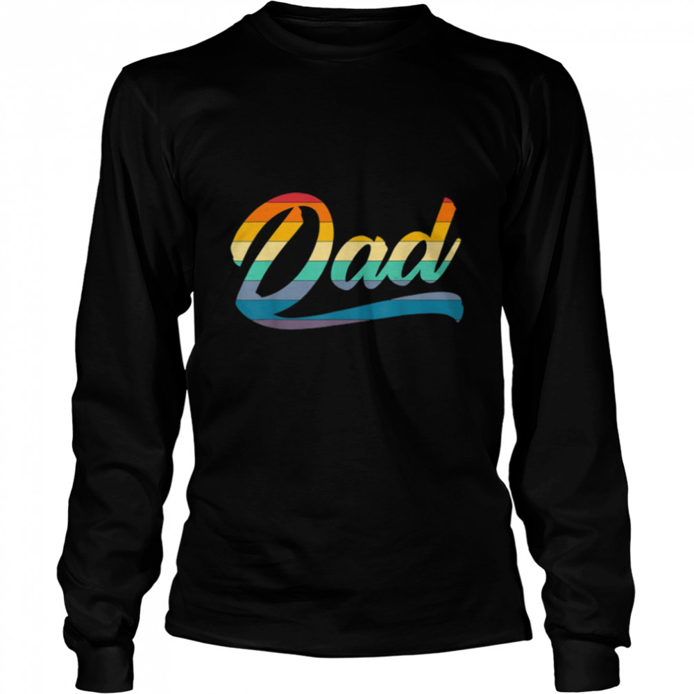 Father’S Day Rainbow Dad Shirt – Funny Dad T-Shirt B09zkwc9z6 2 » Cool Gifts for You - Mfamilygift Father’S Day Rainbow Dad Shirt – Funny Dad T-Shirt B09zkwc9z6 2