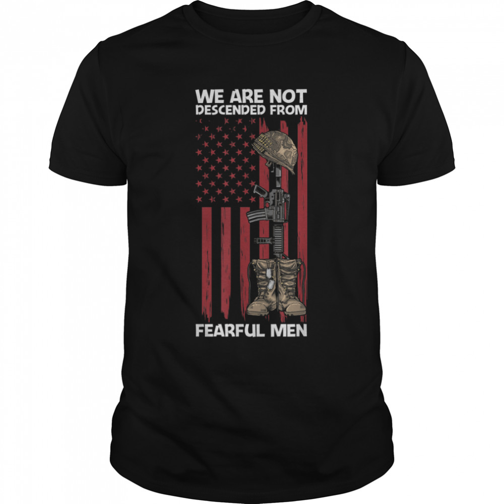 Fearful Men Soldier Veteran Rifle Usa Flag T-Shirt B09znnxwsg Fearful Men Soldier Veteran Rifle Usa Flag T-Shirt B09znnxwsg