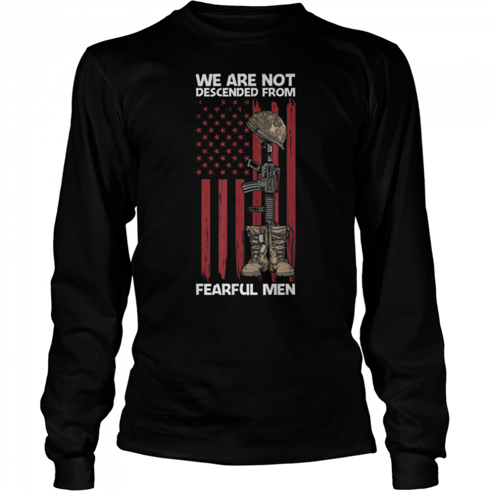 Fearful Men Soldier Veteran Rifle Usa Flag T-Shirt B09znnxwsg 2 » Cool Gifts for You - Mfamilygift Fearful Men Soldier Veteran Rifle Usa Flag T-Shirt B09znnxwsg 2