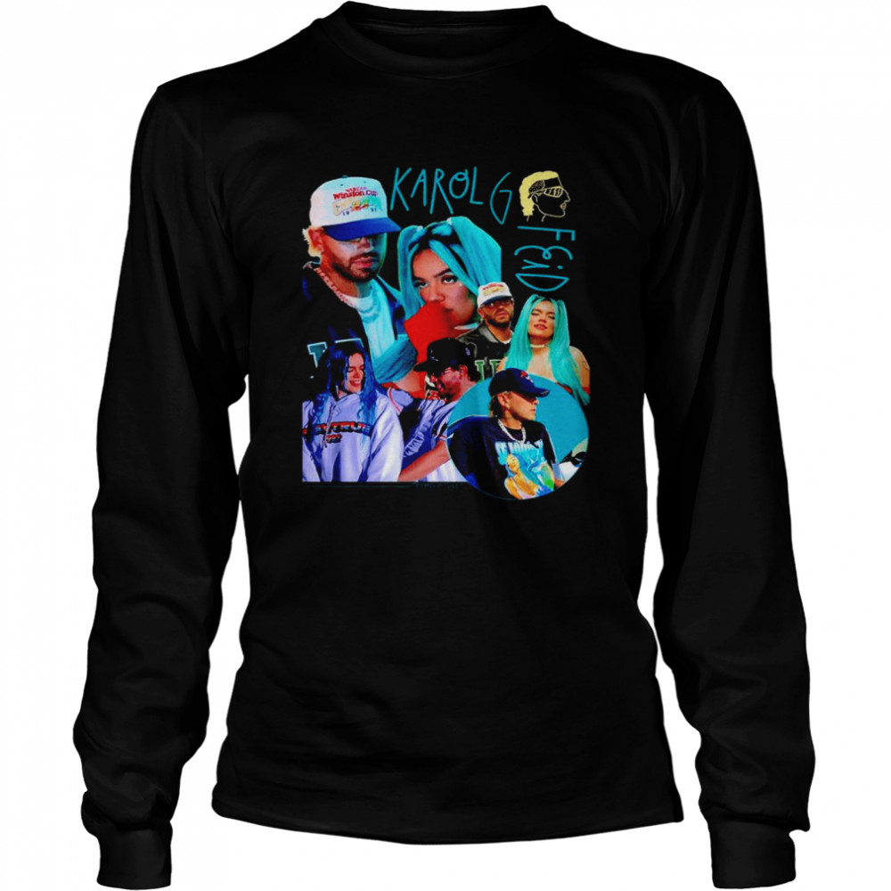 Feid X Karol Retro Shirt 2 » Cool Gifts for You - Mfamilygift Feid X Karol Retro Shirt 2