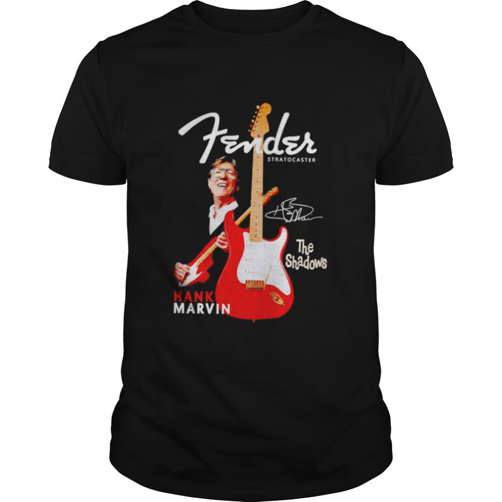 Fender Stratocaster Hank Marvin The Shadows Signature Shirt