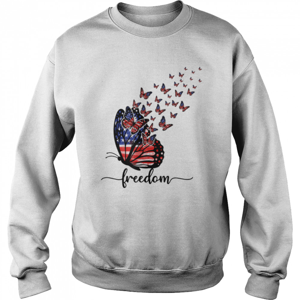 Freedom Butterfly Us American Flag Patriot 4Th Of July Girls T-Shirt B09zmzrdtq 3 » Cool Gifts for You - Mfamilygift Freedom Butterfly Us American Flag Patriot 4Th Of July Girls T-Shirt B09zmzrdtq 3