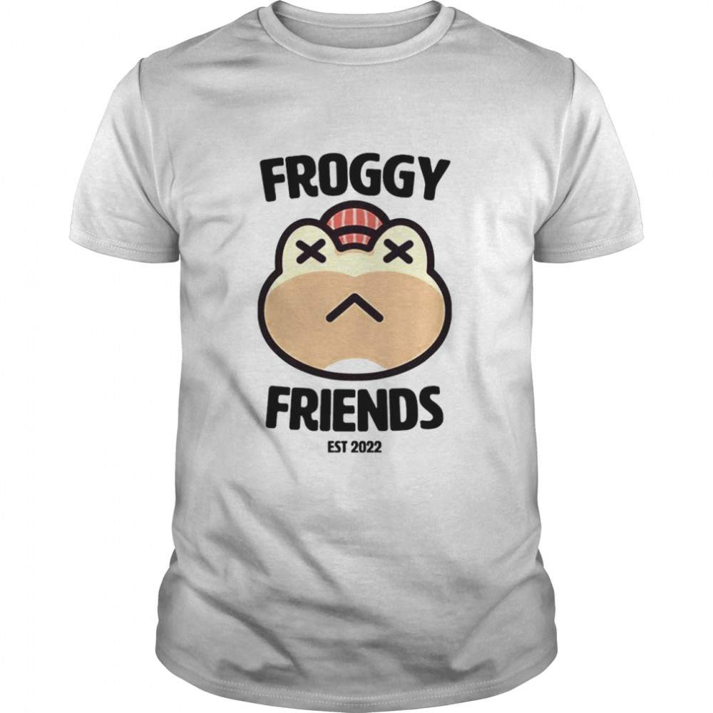 Froggy Friends Est 2022 T-Shirt Froggy Friends Est 2022 T-Shirt