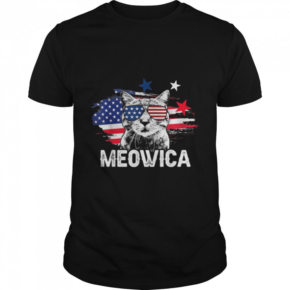 Funny Cat 4Th Of July Meowica Merica Men Usa American Flag T-Shirt B09zp5sqwq Funny Cat 4Th Of July Meowica Merica Men Usa American Flag T-Shirt B09zp5sqwq