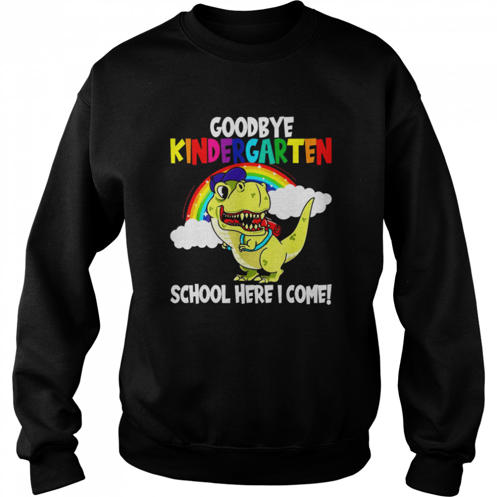 Goodbye Kindergarten School I’M Coming Dino School Beginners Shirt 3 » Cool Gifts for You - Mfamilygift Goodbye Kindergarten School I’M Coming Dino School Beginners Shirt 3