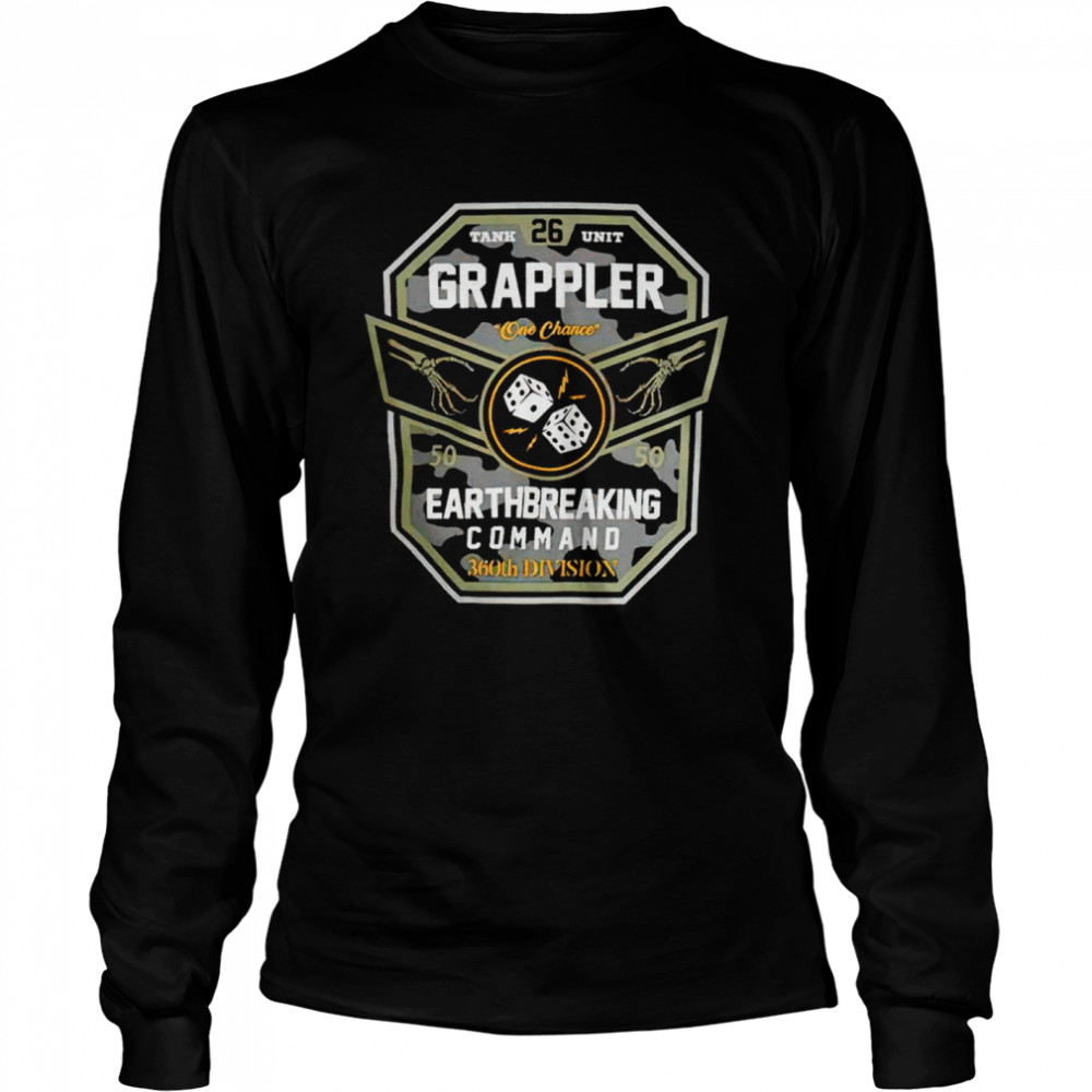 Grappler Earthbreaking Command Shirt 2 » Cool Gifts for You - Mfamilygift Grappler Earthbreaking Command Shirt 2