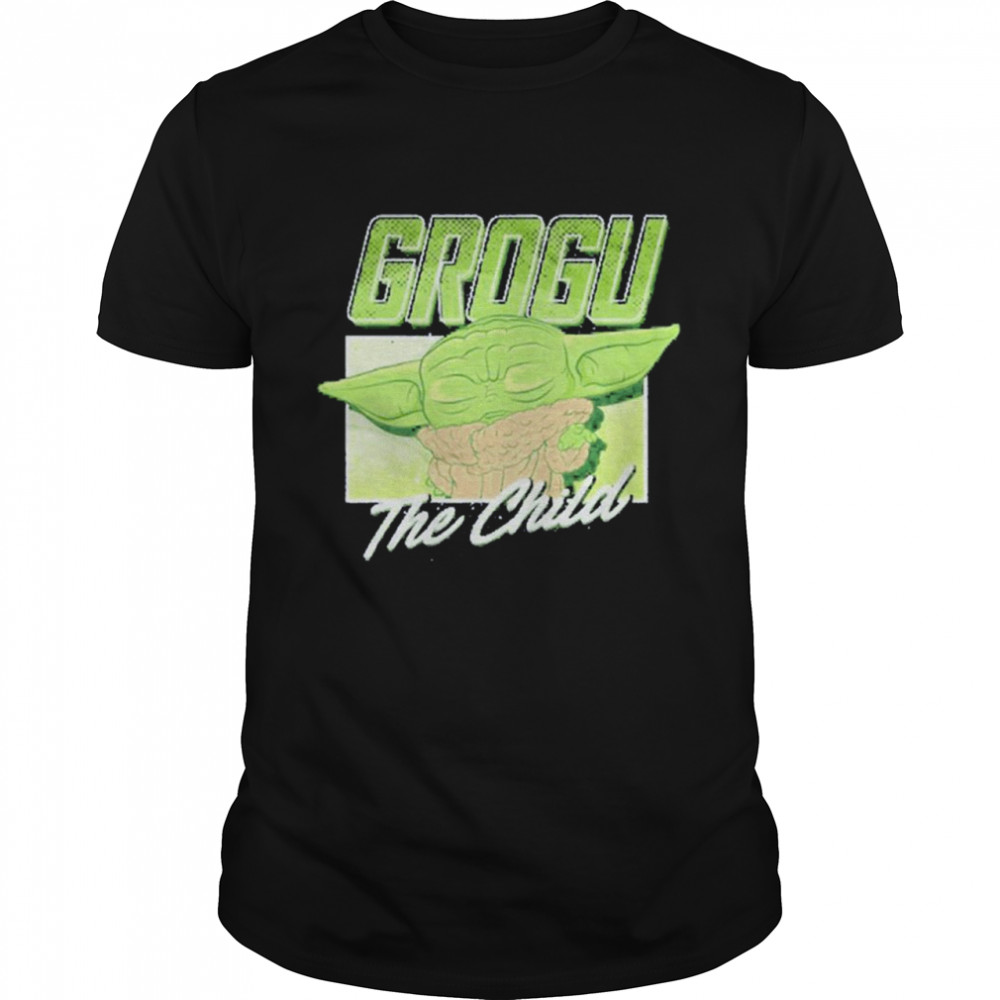 Grogu Retro The Mandalorian Shirt