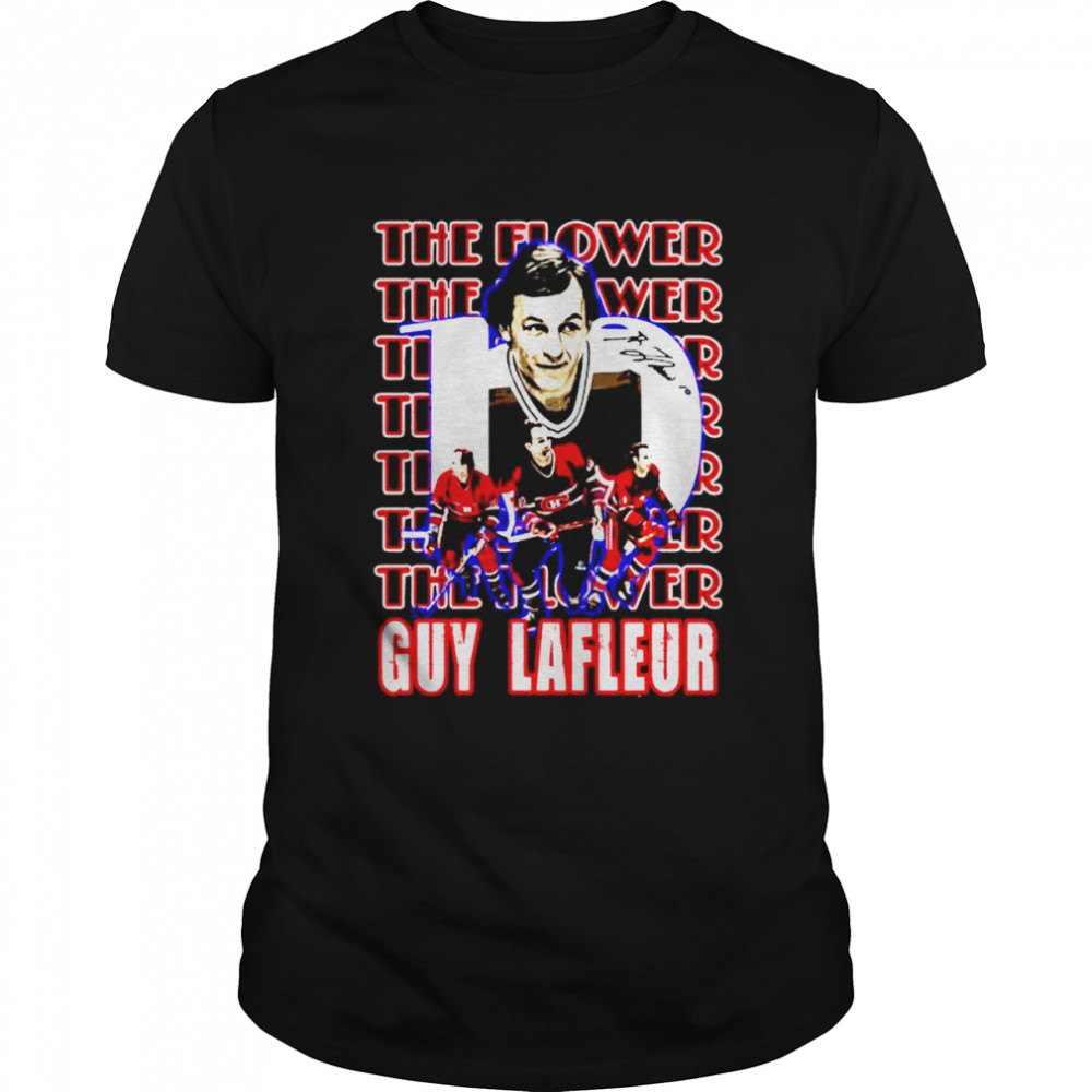 Guy Lafleur Hockey Player Le Dã©Mon Blond Signature Shirt Guy Lafleur Hockey Player Le Dã©Mon Blond Signature Shirt