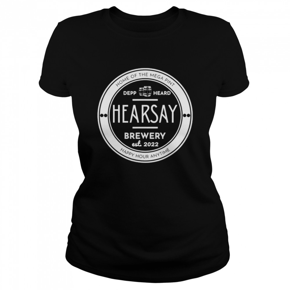 Happy Hour Anytime Hearsay Brewery Home Of The Mega Pint Shirt 1 » Cool Gifts for You - Mfamilygift Happy Hour Anytime Hearsay Brewery Home Of The Mega Pint Shirt 1