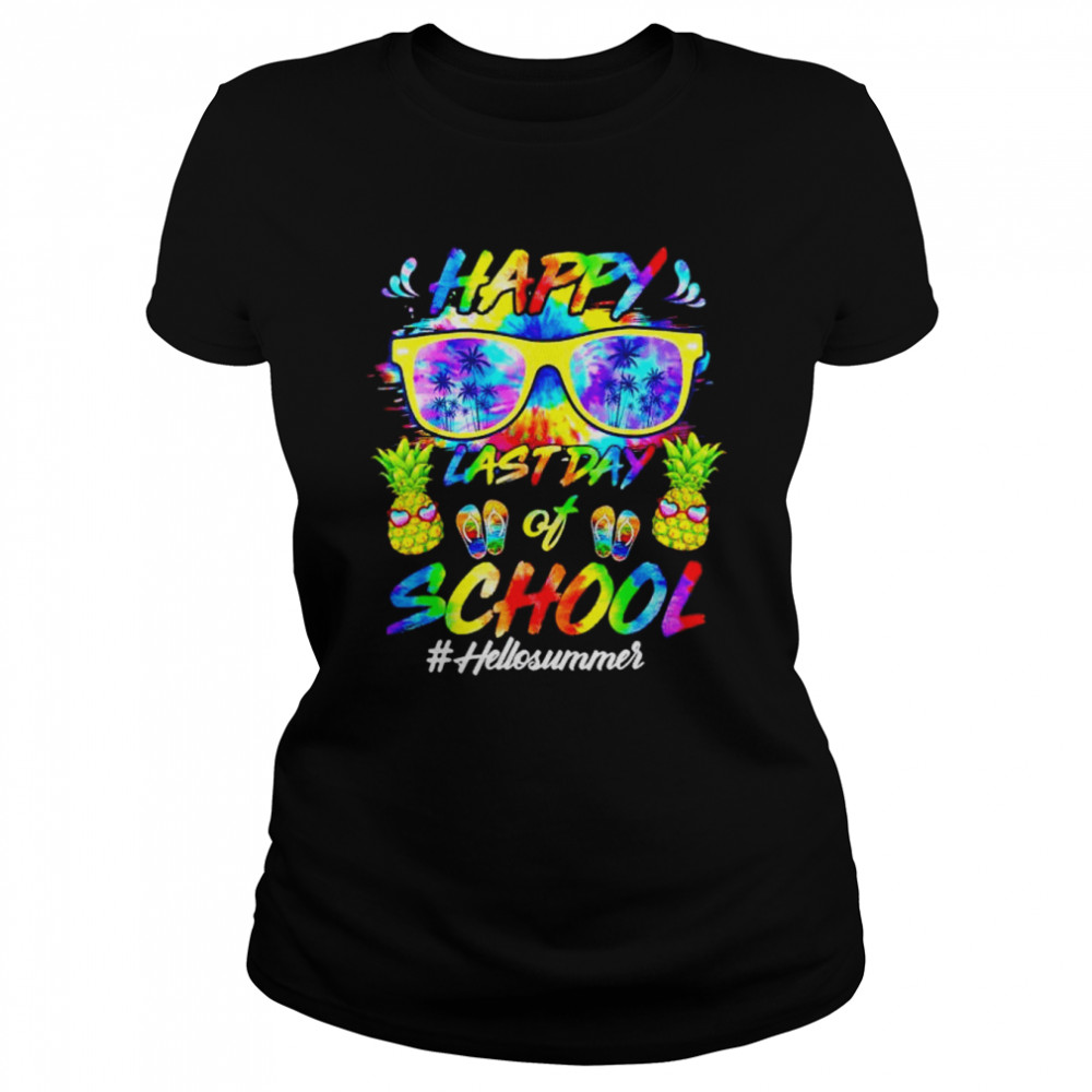 Happy Last Day Of School Hello Summer Students And Teachers Shirt 1 » Cool Gifts for You - Mfamilygift Happy Last Day Of School Hello Summer Students And Teachers Shirt 1