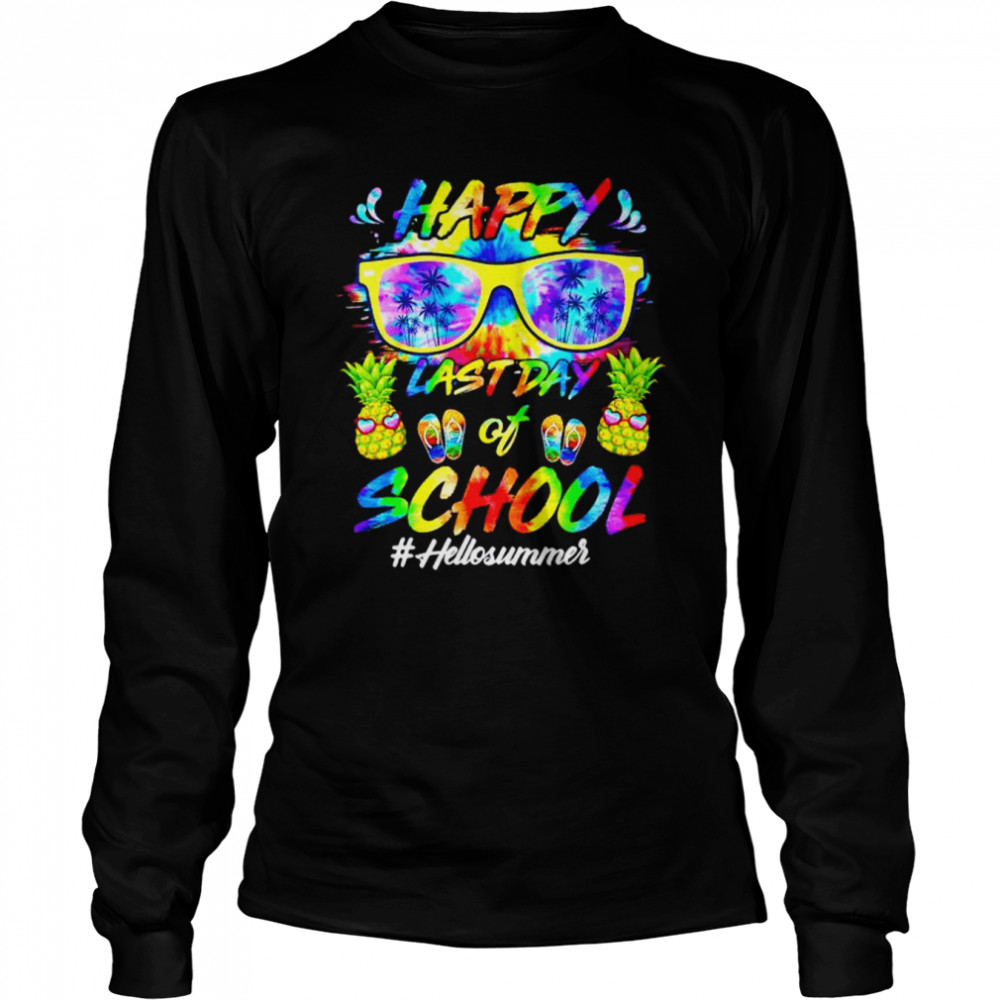 Happy Last Day Of School Hello Summer Students And Teachers Shirt 2 » Cool Gifts for You - Mfamilygift Happy Last Day Of School Hello Summer Students And Teachers Shirt 2