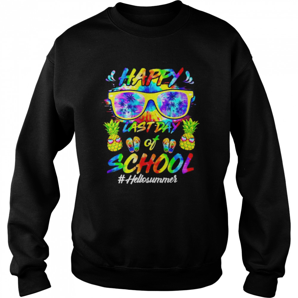 Happy Last Day Of School Hello Summer Students And Teachers Shirt 3 » Cool Gifts for You - Mfamilygift Happy Last Day Of School Hello Summer Students And Teachers Shirt 3