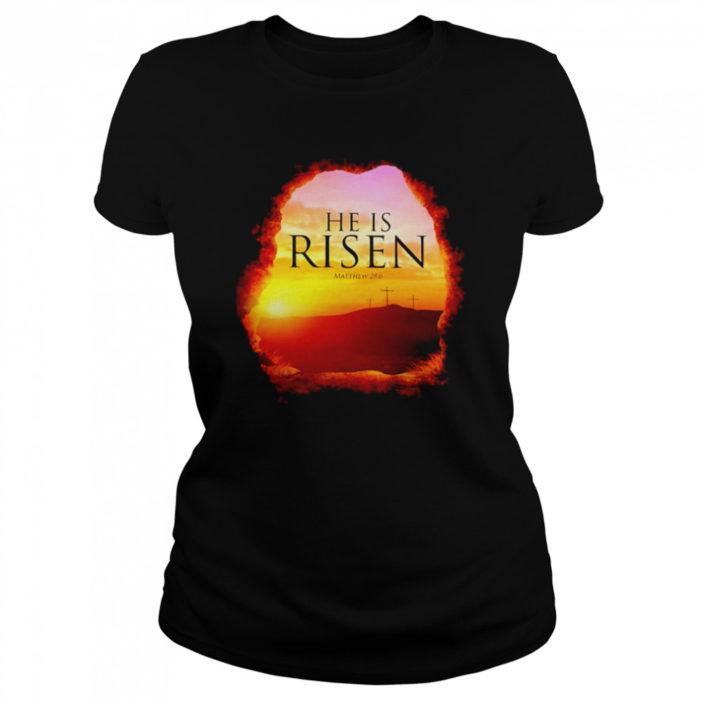 He Is Risen Matthew 286 Shirt 1 » Cool Gifts for You - Mfamilygift He Is Risen Matthew 286 Shirt 1