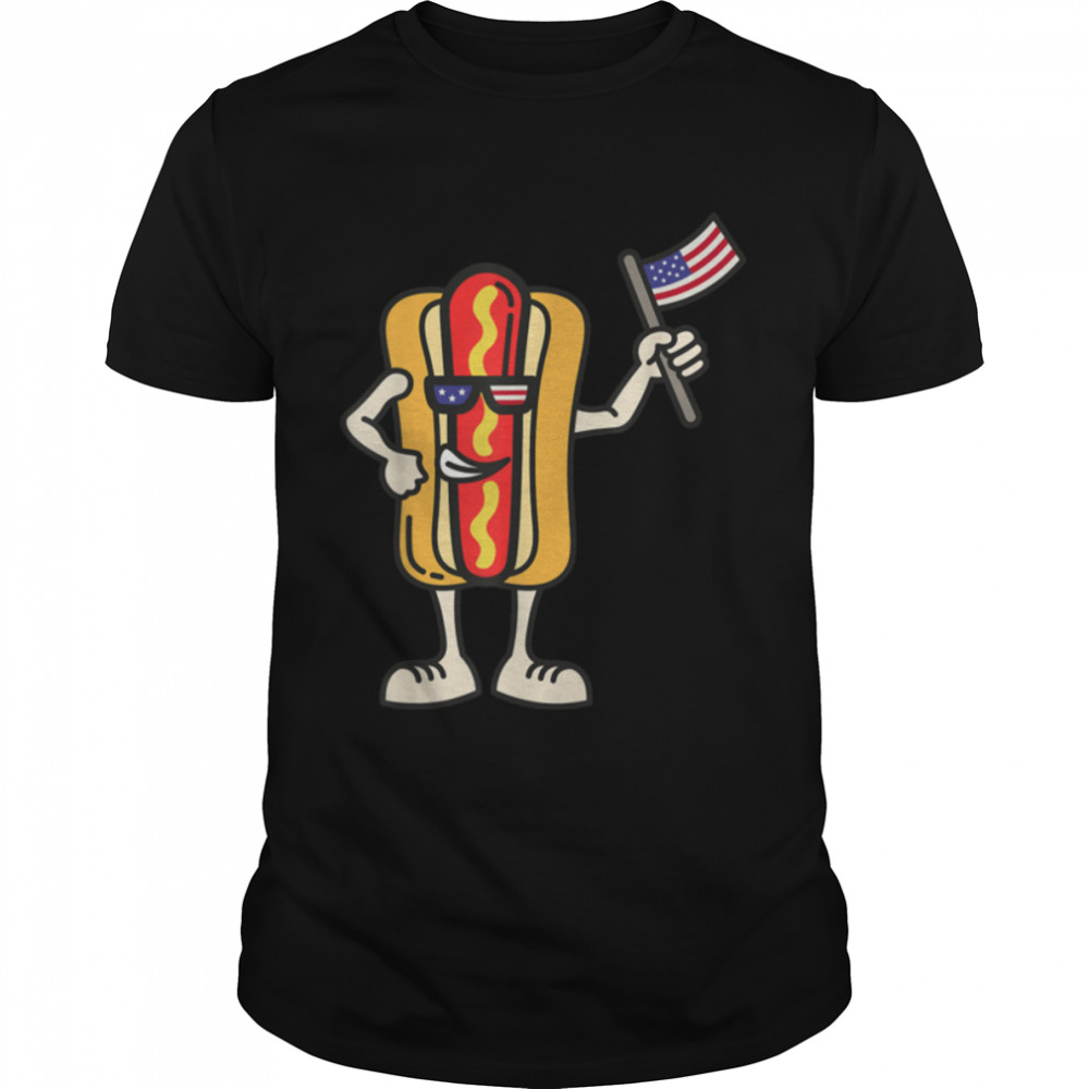 Hot Dog American Flag July 4Th Patriotic Bbq Cookout Funny T-Shirt B09znrmp32 Hot Dog American Flag July 4Th Patriotic Bbq Cookout Funny T-Shirt B09znrmp32