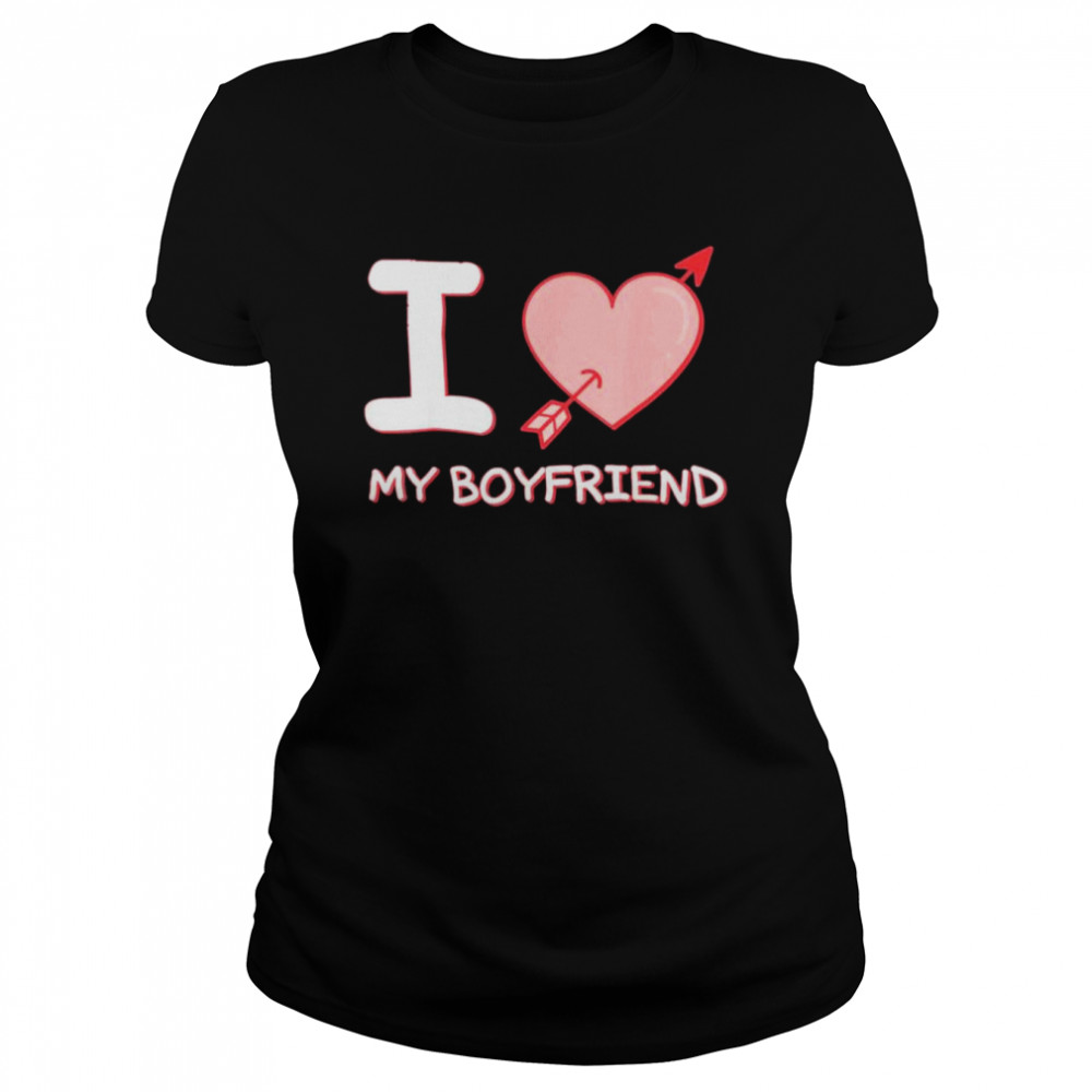 I Love My Boyfriend T-Shirt 1 » Cool Gifts for You - Mfamilygift I Love My Boyfriend T-Shirt 1