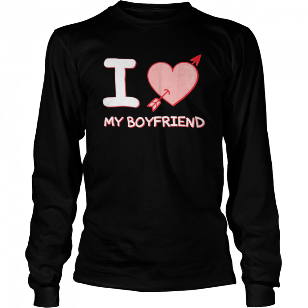 I Love My Boyfriend T-Shirt 2 » Cool Gifts for You - Mfamilygift I Love My Boyfriend T-Shirt 2