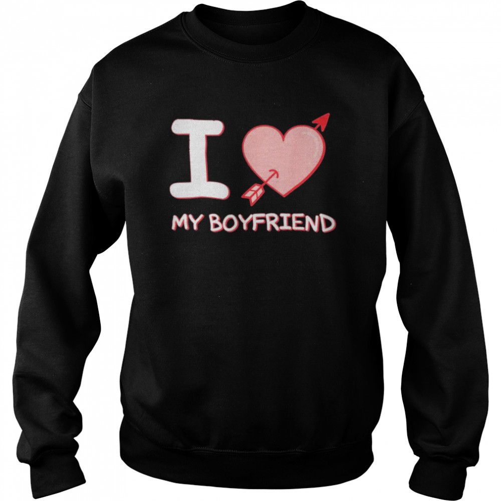I Love My Boyfriend T-Shirt 3 » Cool Gifts for You - Mfamilygift I Love My Boyfriend T-Shirt 3