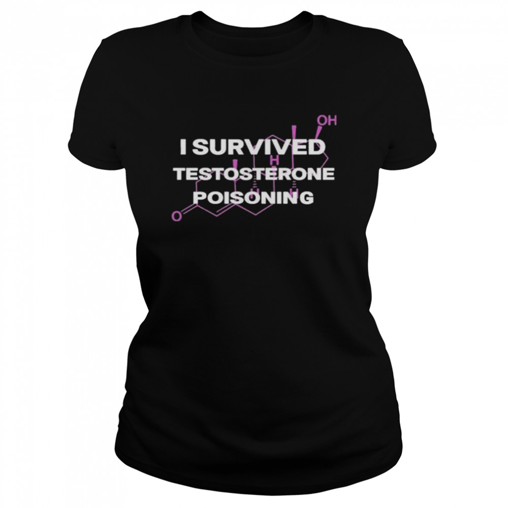 I Survived Testosterone Poisoning Shirt 1 » Cool Gifts for You - Mfamilygift I Survived Testosterone Poisoning Shirt 1