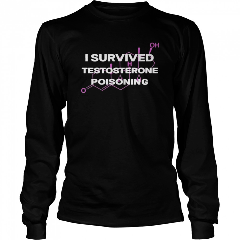 I Survived Testosterone Poisoning Shirt 2 » Cool Gifts for You - Mfamilygift I Survived Testosterone Poisoning Shirt 2