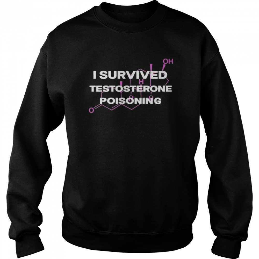 I Survived Testosterone Poisoning Shirt 3 » Cool Gifts for You - Mfamilygift I Survived Testosterone Poisoning Shirt 3