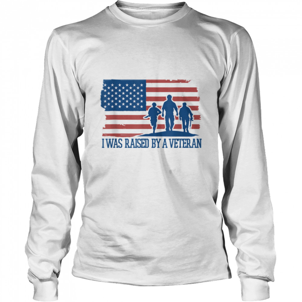 I Was Raised By A Veteran U.S Flag Soldier T-Shirt B09zp42bpm 2 » Cool Gifts for You - Mfamilygift I Was Raised By A Veteran U.S Flag Soldier T-Shirt B09zp42bpm 2