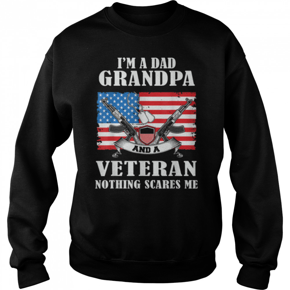 I’M A Dad Grandpa And A Veteran U.S. Flag T-Shirt B09znzwyth 3 » Cool Gifts for You - Mfamilygift I’M A Dad Grandpa And A Veteran U.S. Flag T-Shirt B09znzwyth 3