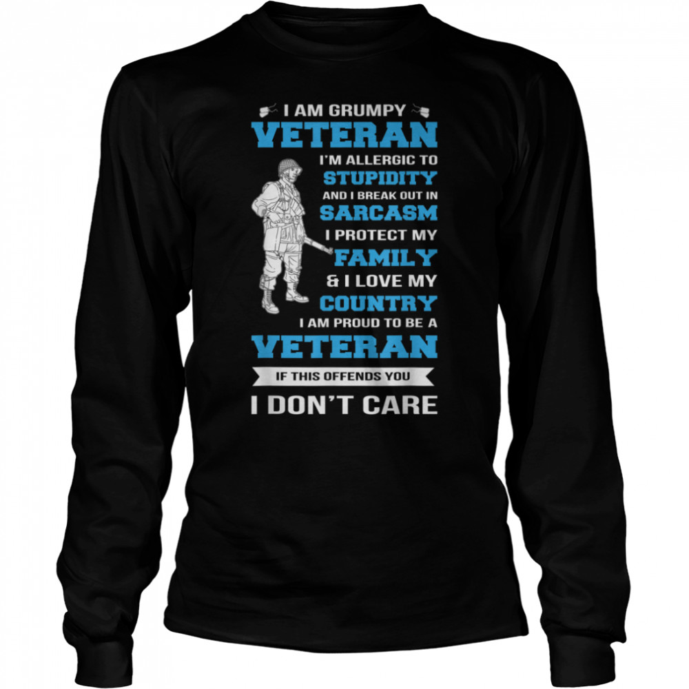 I’M A Grumpy Veteran Soldier Combat U.S. T-Shirt B09znzrd6x 2 » Cool Gifts for You - Mfamilygift I’M A Grumpy Veteran Soldier Combat U.S. T-Shirt B09znzrd6x 2