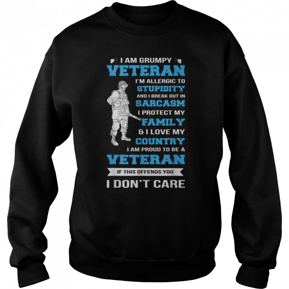 I’M A Grumpy Veteran Soldier Combat U.S. T-Shirt B09znzrd6x 3 » Cool Gifts for You - Mfamilygift I’M A Grumpy Veteran Soldier Combat U.S. T-Shirt B09znzrd6x 3