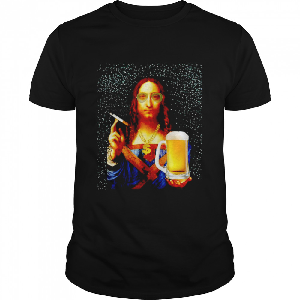 Leanardo Da Vinci Party Man Design Shirt