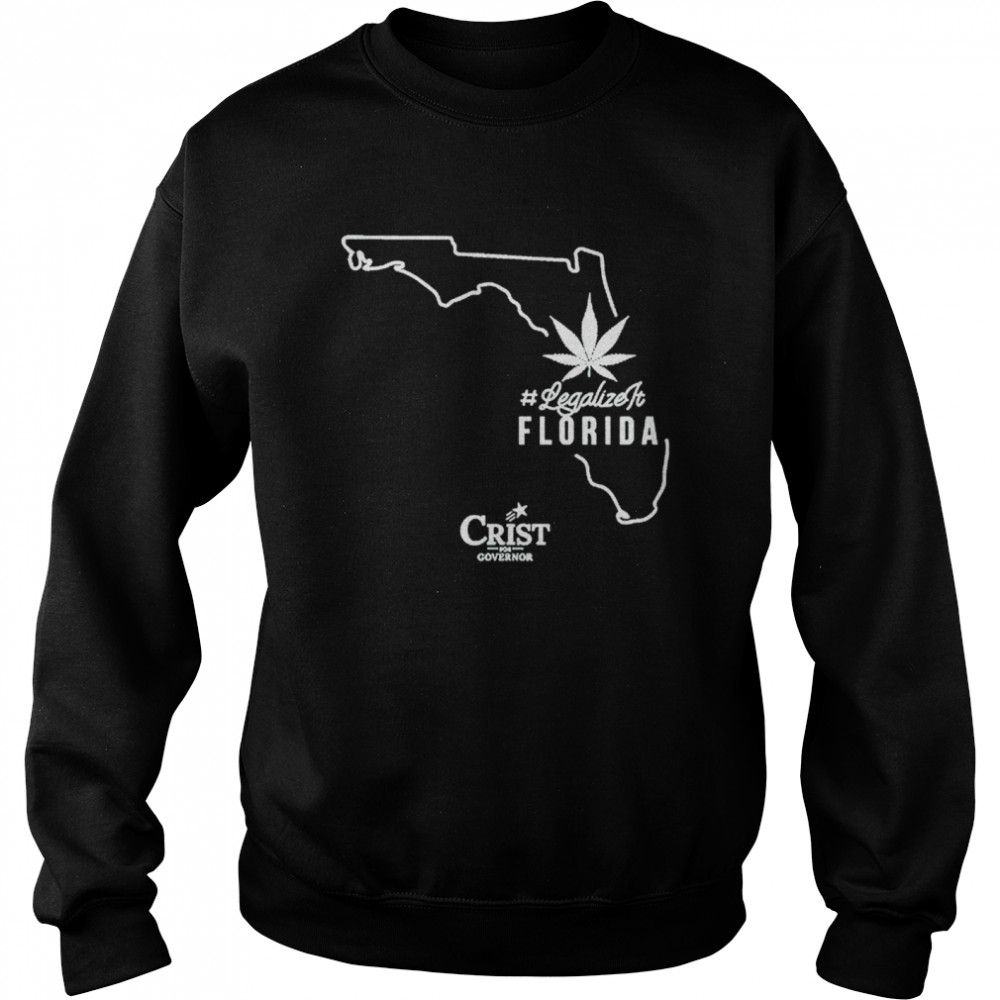 Legalizeit Florida Crist For Governor Shirt 3 » Cool Gifts for You - Mfamilygift Legalizeit Florida Crist For Governor Shirt 3