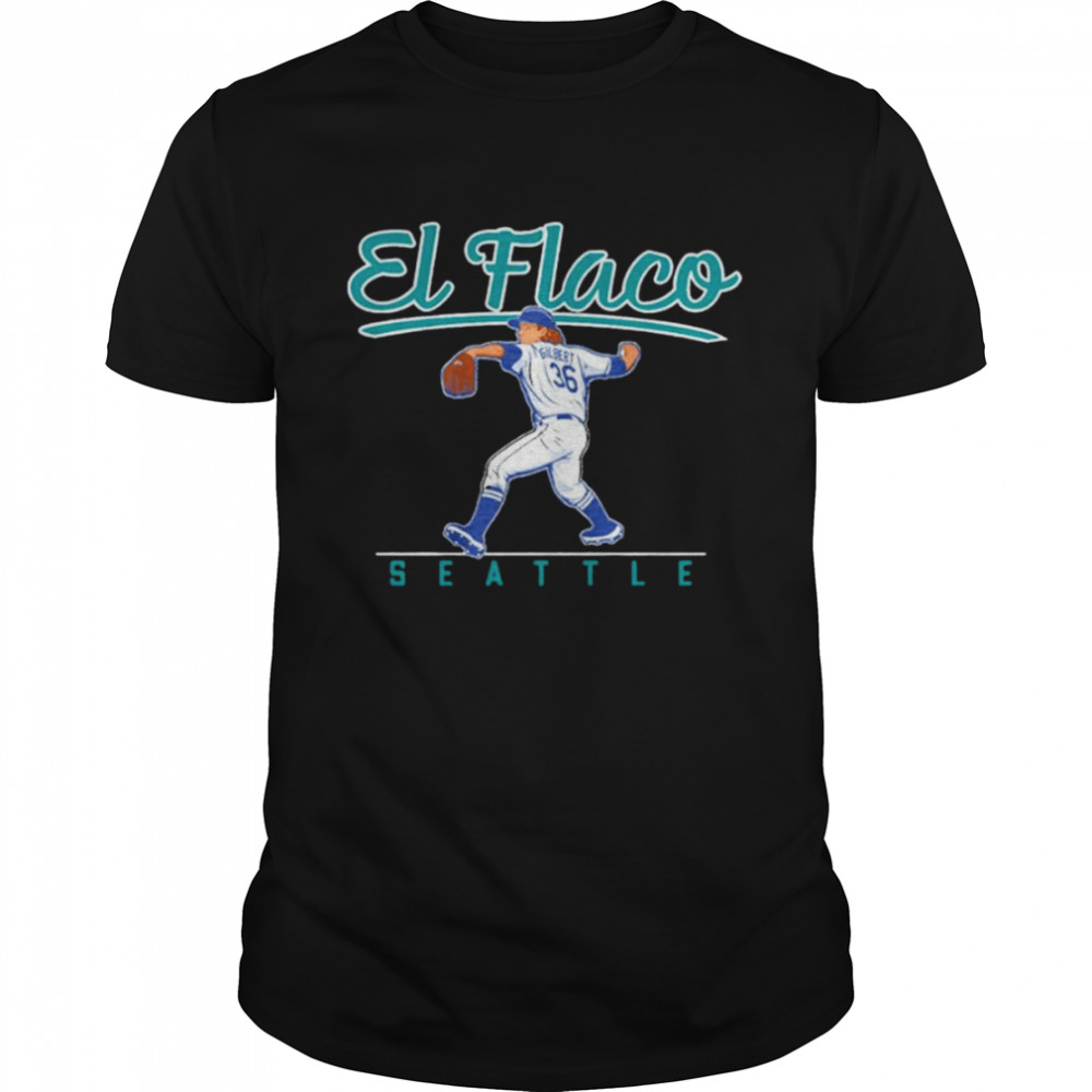 Logan Gilbert Seattle Mariners El Flaco Shirt