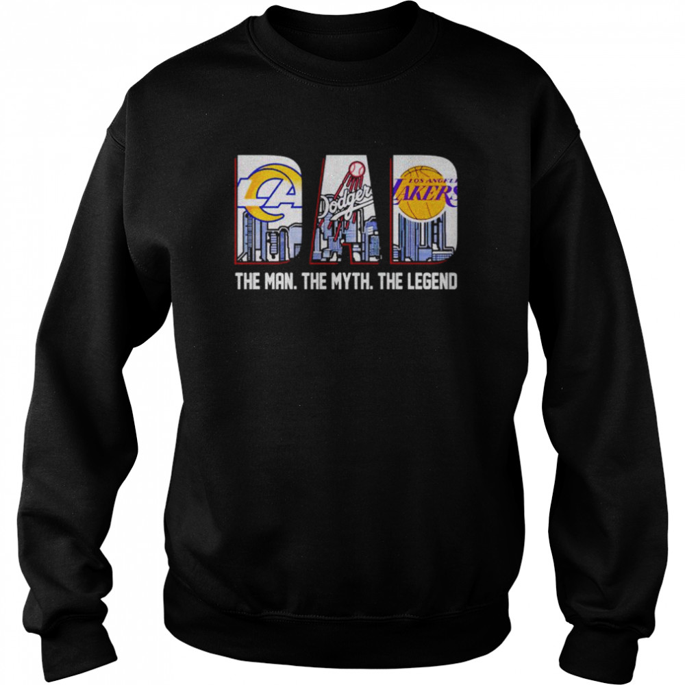 Los Angeles City Dad The Man The Myth The Legend Shirt 3 » Cool Gifts for You - Mfamilygift Los Angeles City Dad The Man The Myth The Legend Shirt 3