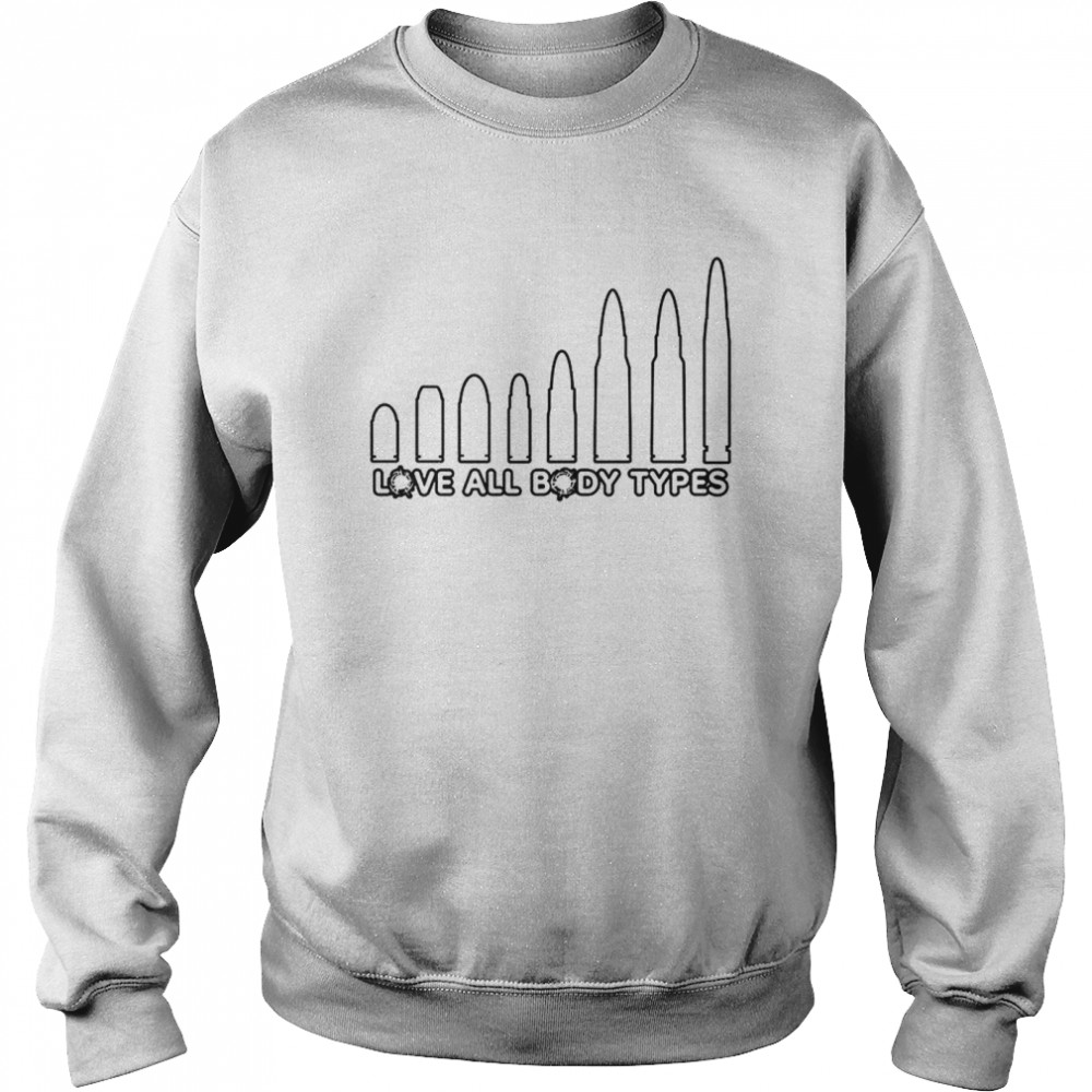 Love All Body Types T-Shirt 3 » Cool Gifts for You - Mfamilygift Love All Body Types T-Shirt 3