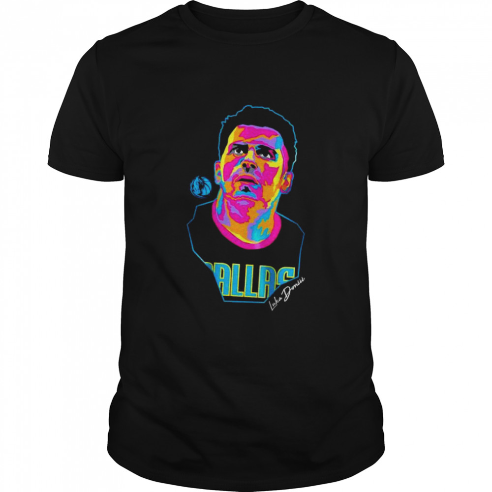 Luka Doncic Dallas Mavericks Artist Series Shirt