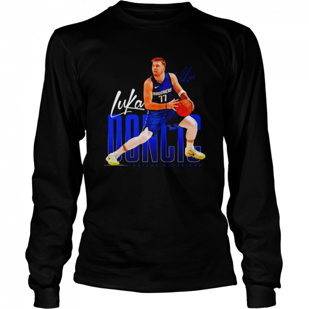 Luka Doncic Dallas Mavericks Basketball Signatures Shirt 2 » Cool Gifts for You - Mfamilygift Luka Doncic Dallas Mavericks Basketball Signatures Shirt 2