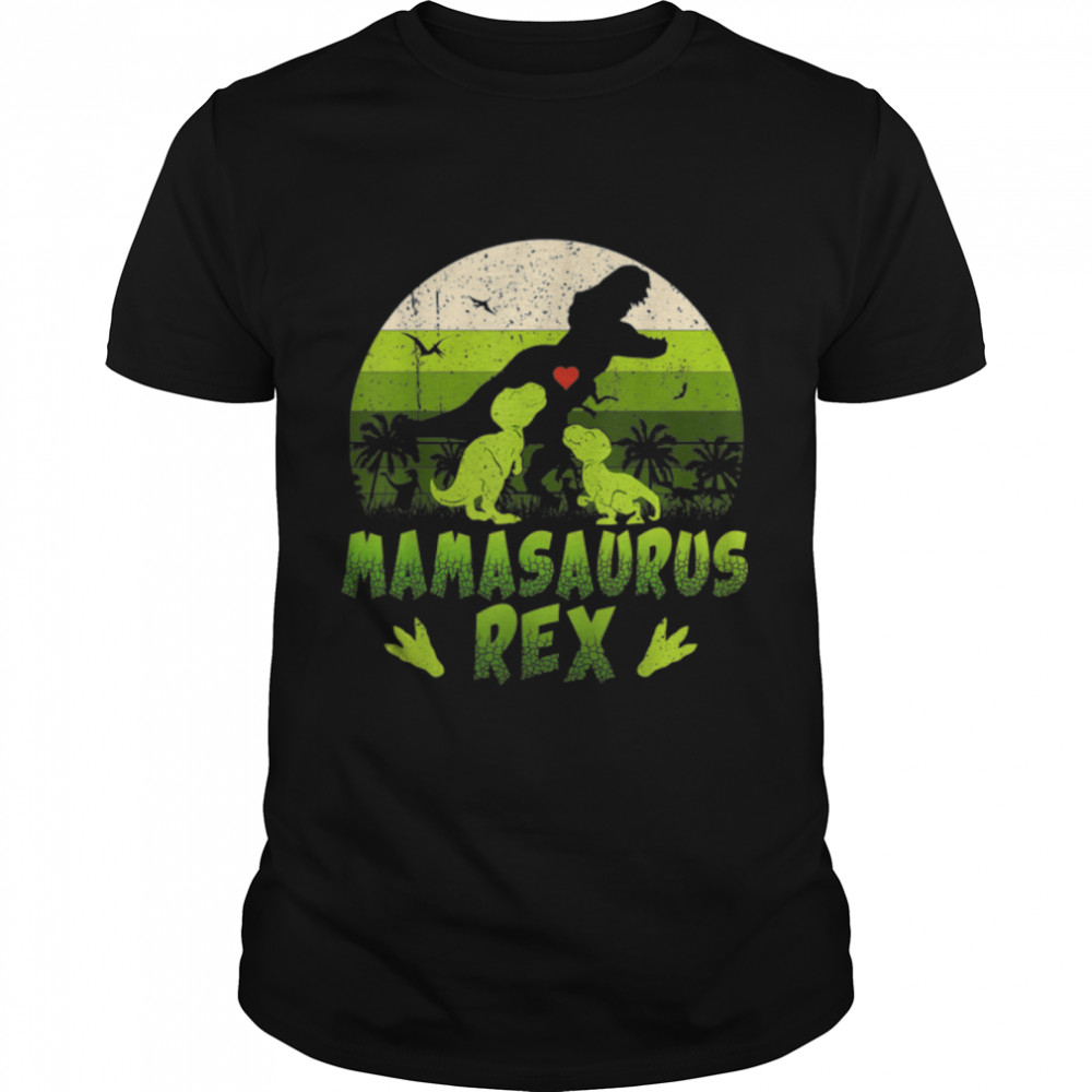 Mamasaurus Shirt T Rex Dinosaur Family Mothers Day T-Shirt B09zdqz3pw