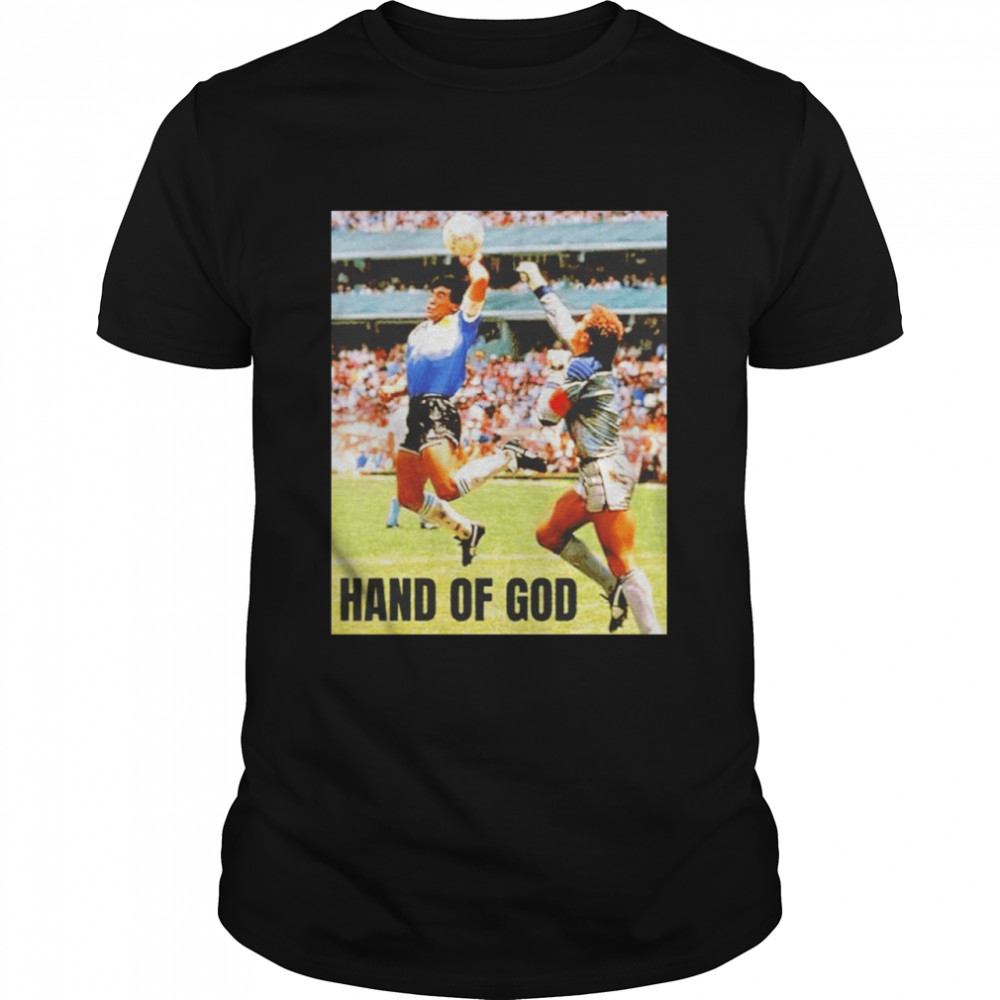Maradona Hand Of God Shirt
